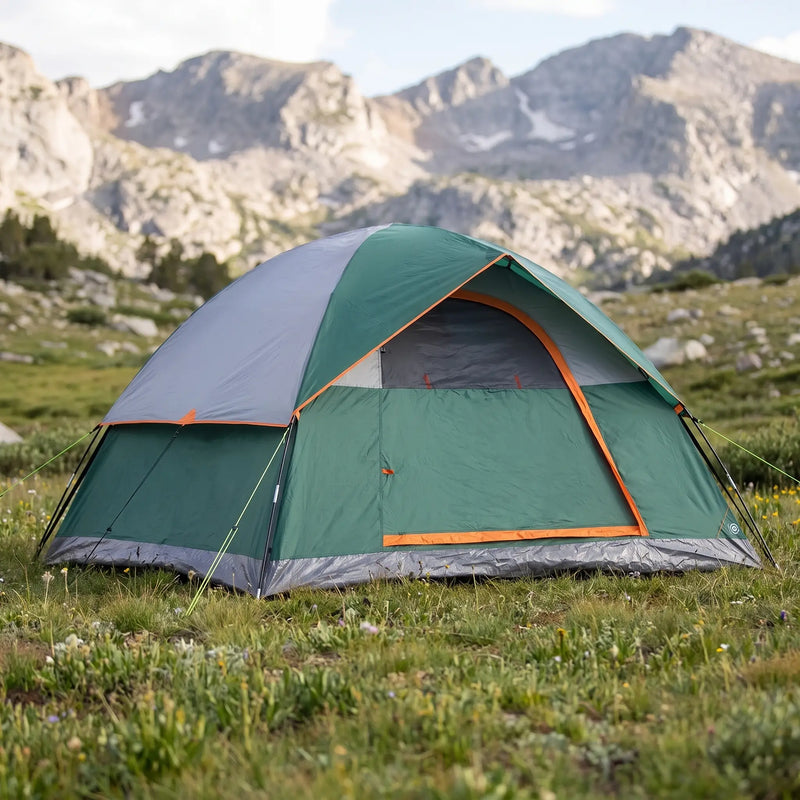 Lightweight 2 or 4 Person Dome Tent, 5.8 lb photo 12