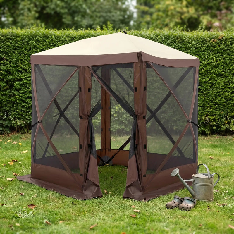 6-Sided Pop-Up Screen Gazebo, 6 to 12.5 ft photo 9