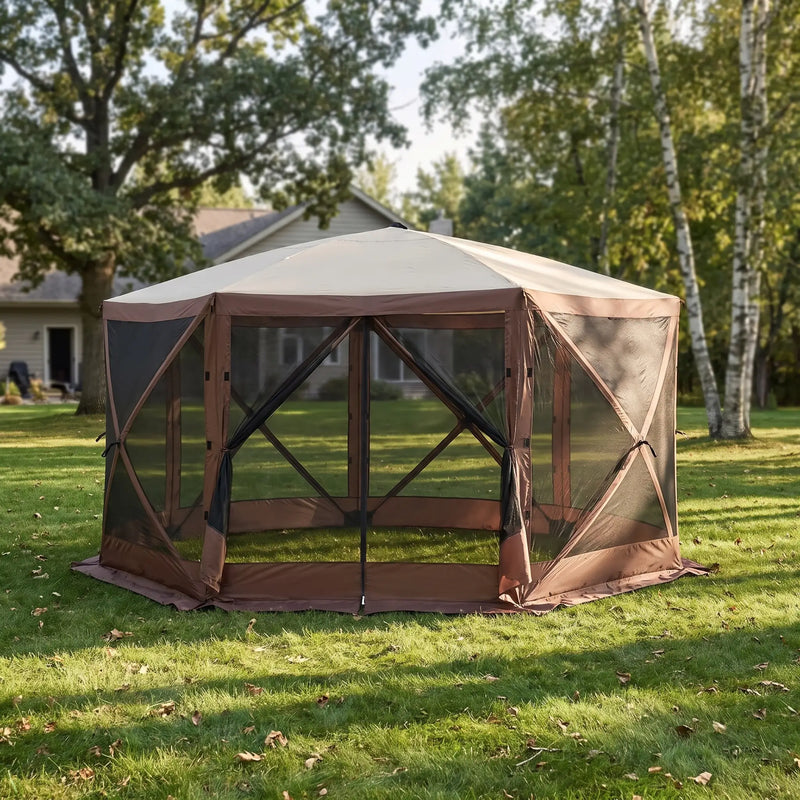 6-Sided Pop-Up Screen Gazebo, 6 to 12.5 ft photo 11