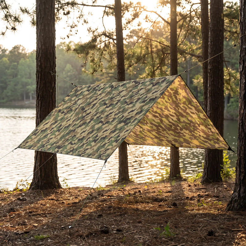 Pop-Up Camping Hammock with Mosquito Net and Straps photo 16