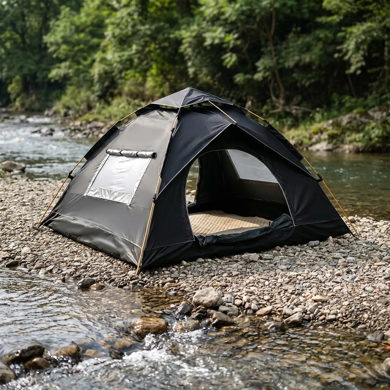 1-Second Quick-Open Dome Tent, 2 to 3 Person photo 9