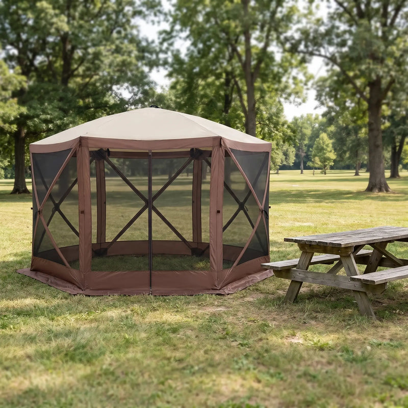 6-Sided Pop-Up Screen Gazebo, 6 to 12.5 ft photo 13