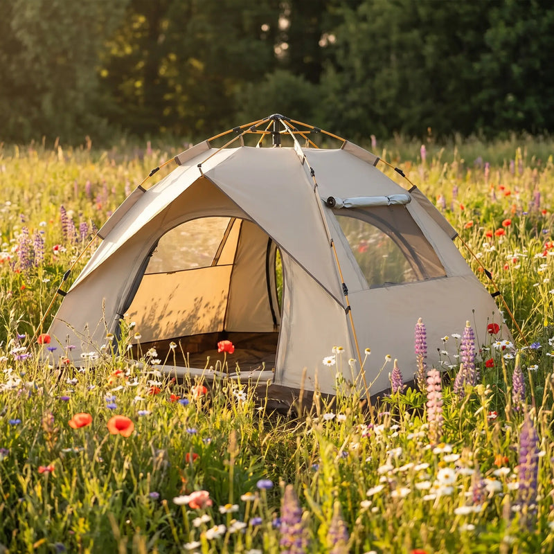 1-Second Quick-Open Dome Tent, 2 to 3 Person photo 10