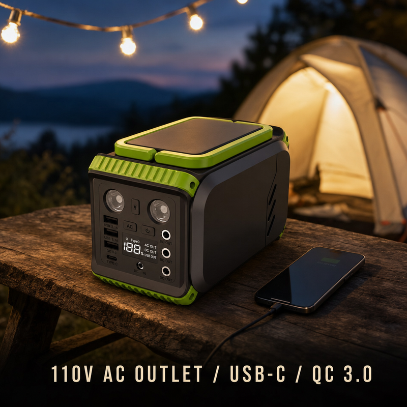 110V Camping Power Station photo 3