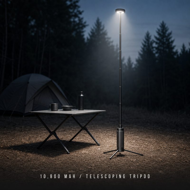 Telescopic LED Area Light with Tripod Stand photo 3