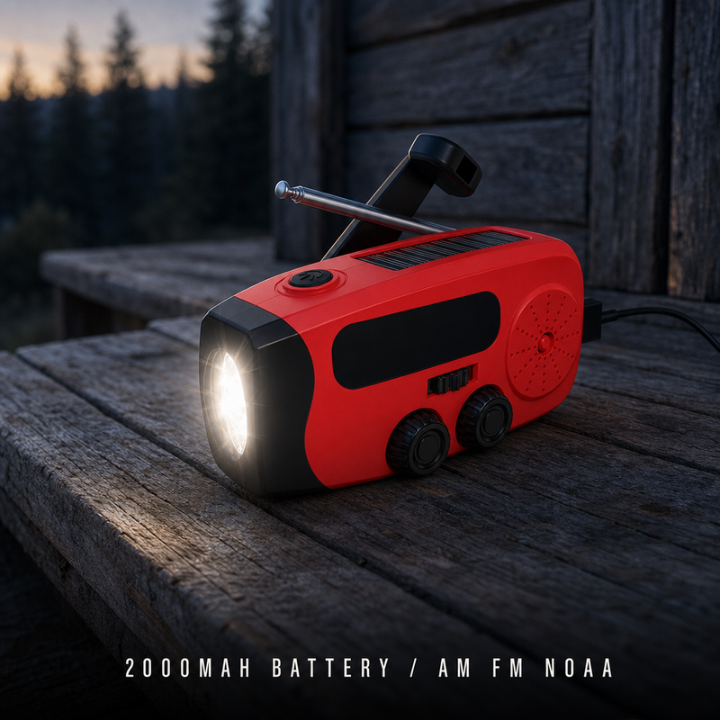 Emergency Hand Crank Radio photo 2