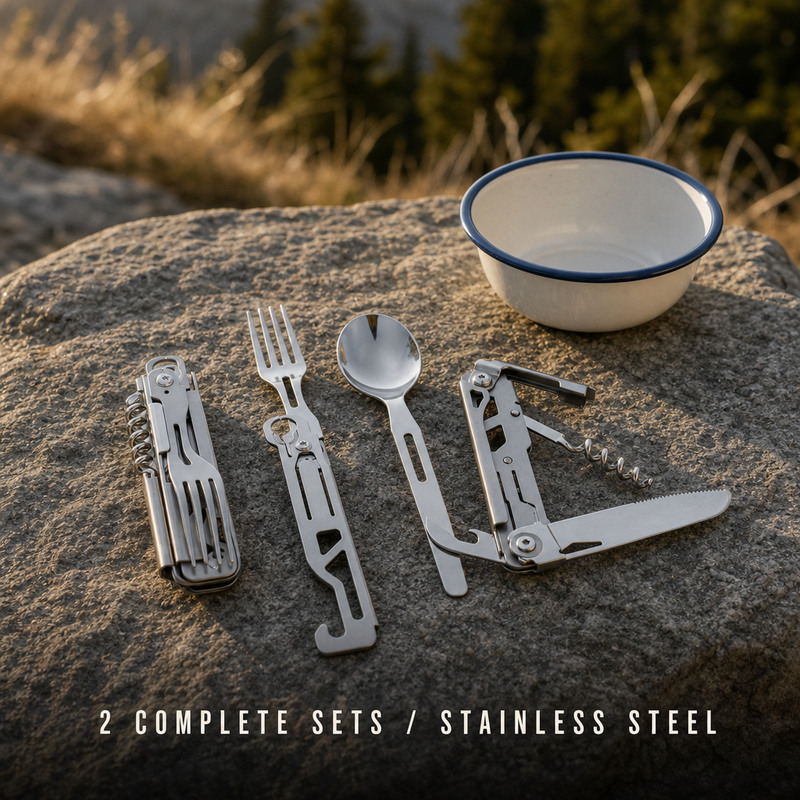 6-in-1 Camping Utensil Set photo 2