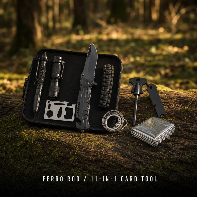 Outdoor Survival Gear Kit photo 3