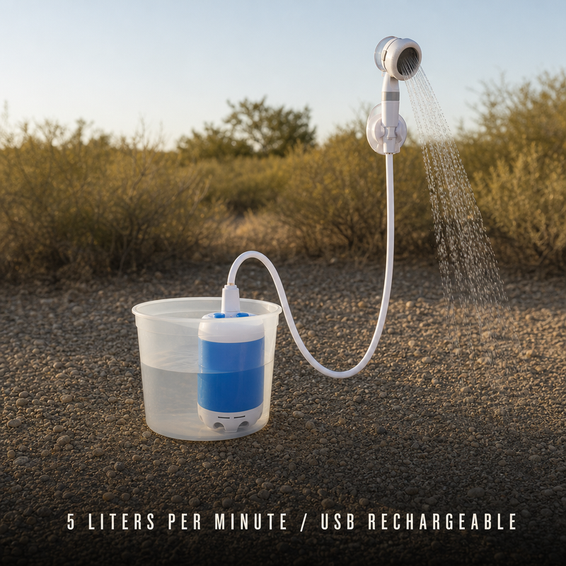 Portable Electric Outdoor Camping Shower photo 5