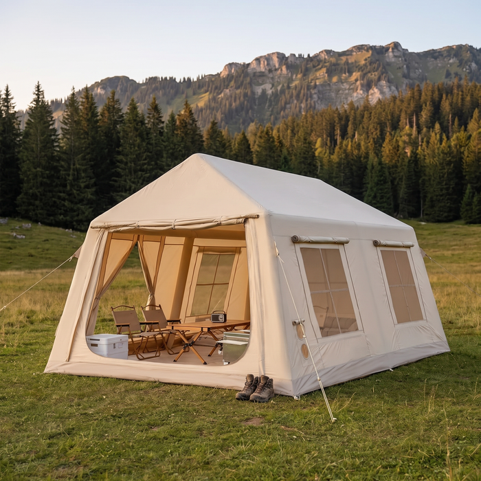 Docred Inflatable 6-8 Person 4-Season Camping Tent