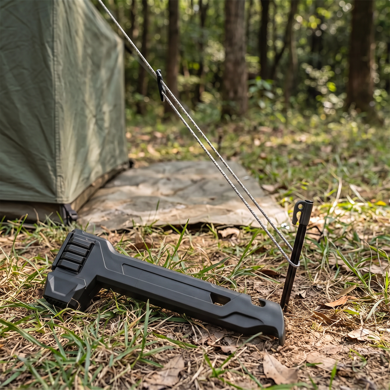 2-in-1 Tent Stake Hammer with Stake Puller photo 10