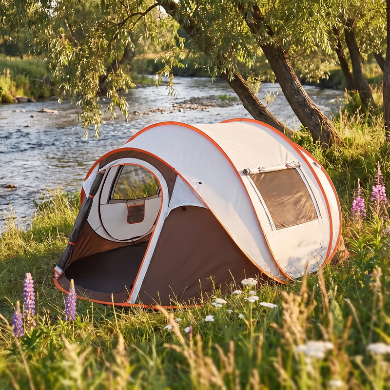 Throw-Open Pop-Up Tent for 2 to 8 People photo 8