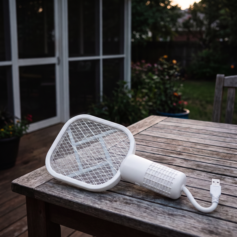 USB Electric Mosquito Swatter with UV Bug Zapper photo 6