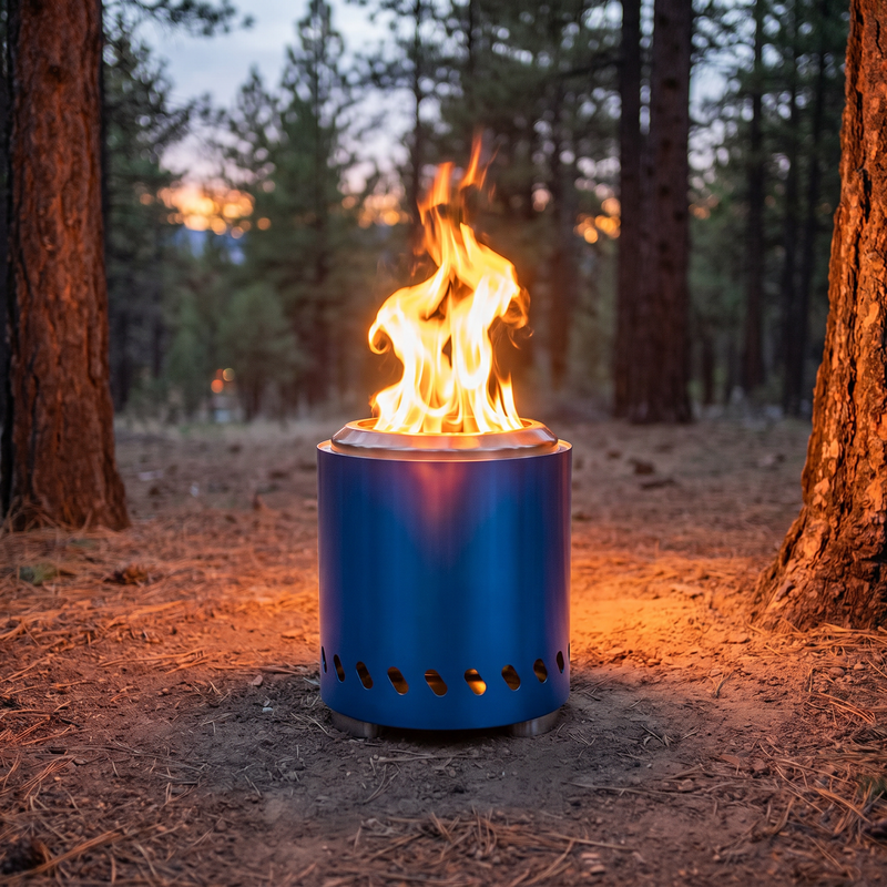 Smokeless Tabletop Fire Pit, 304 Stainless with Carry Bag photo 4