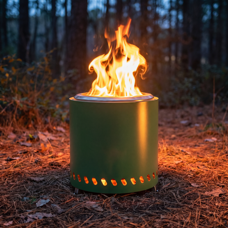 Smokeless Tabletop Fire Pit, 304 Stainless with Carry Bag photo 3