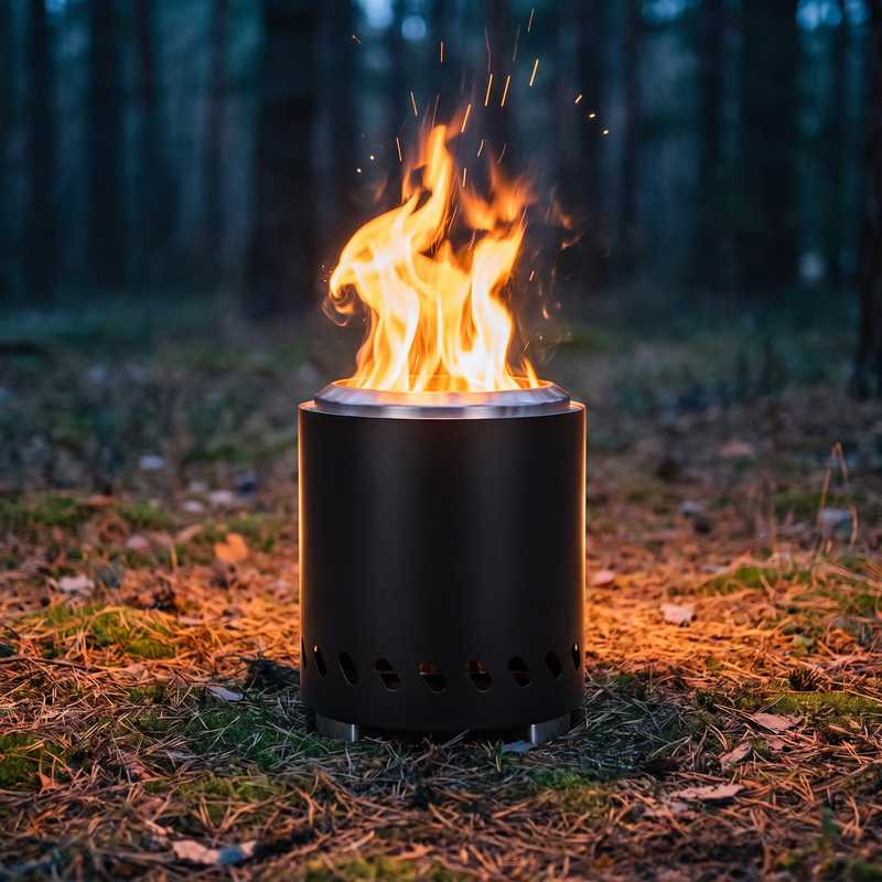 Smokeless Tabletop Fire Pit, 304 Stainless with Carry Bag photo 6