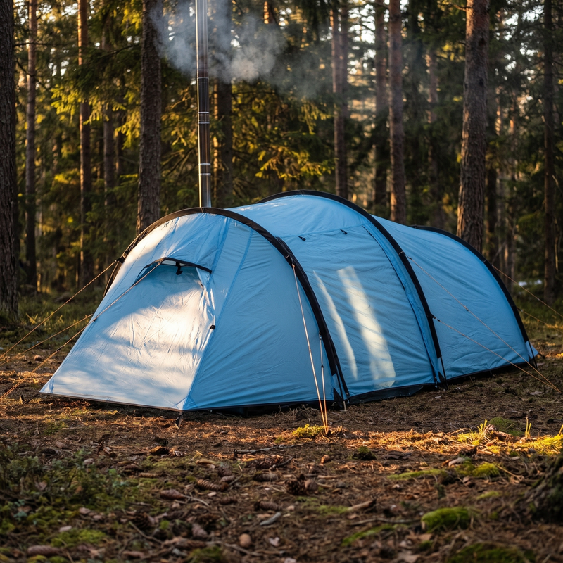 4-Season Hot Tent with Stove Jack, 1 to 6 Person Sizes photo 6