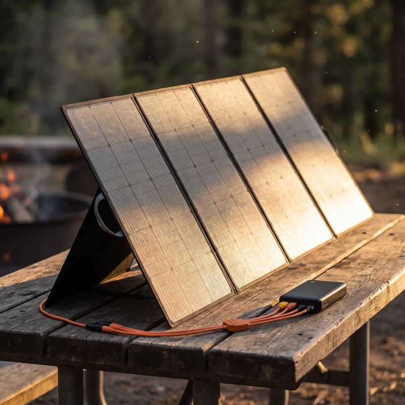 Portable Foldable Solar Panel for Power Stations, 110W to 400W photo 3