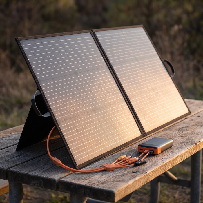 Portable Foldable Solar Panel for Power Stations, 110W to 400W