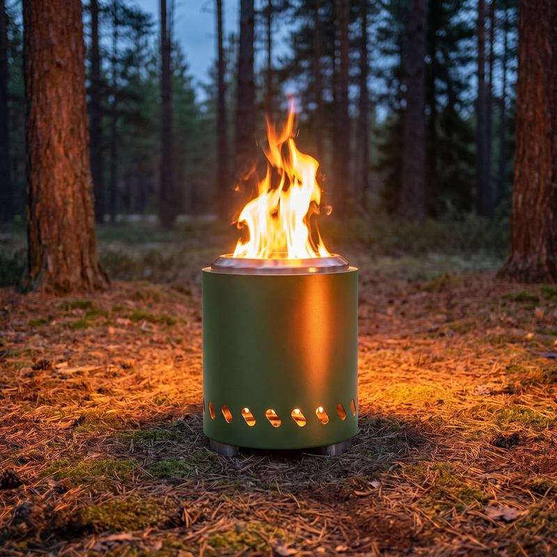 Smokeless Tabletop Fire Pit, 304 Stainless with Carry Bag photo 7