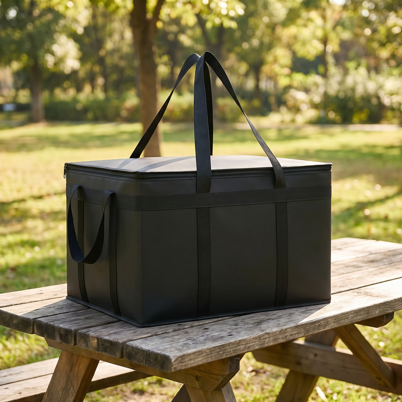 Insulated Food Delivery Bag, Catering Cooler Bag, 5 Sizes photo 3