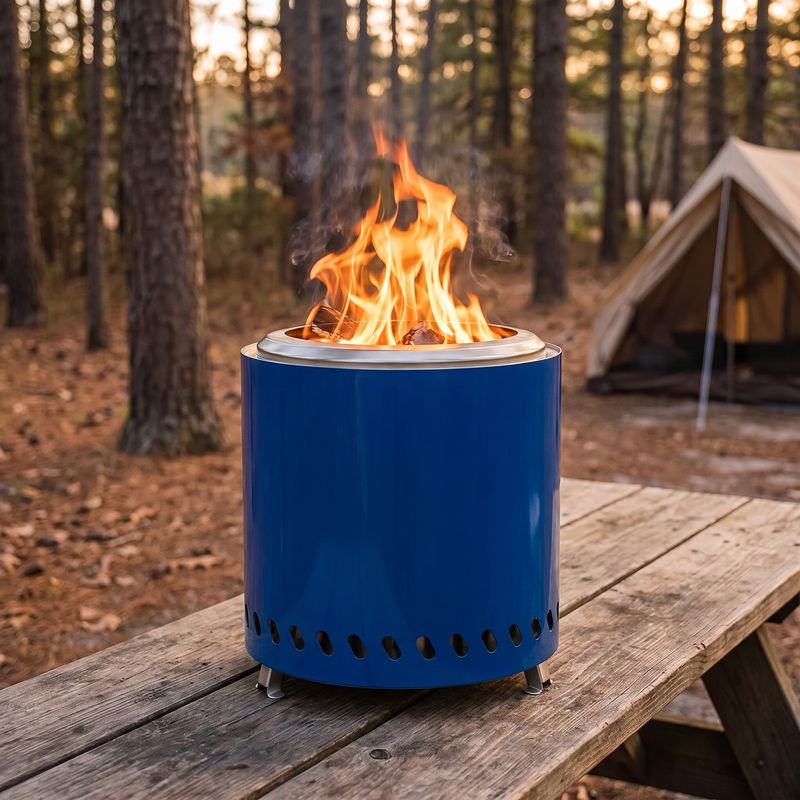 Smokeless Tabletop Fire Pit, 304 Stainless with Carry Bag photo 10